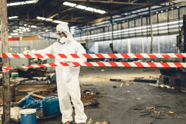 Professional Unattended Death Cleanup technician working in Atco, NJ